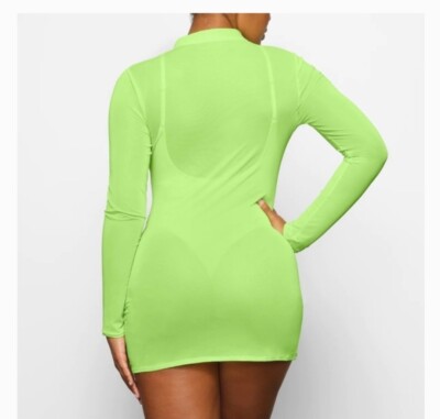 ruched mesh black dress The Clara Ruched Mesh Dress