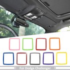 Roof Top Reading Light  Lamp Cover Trim Accessories for Dodge Challenger 2010+
