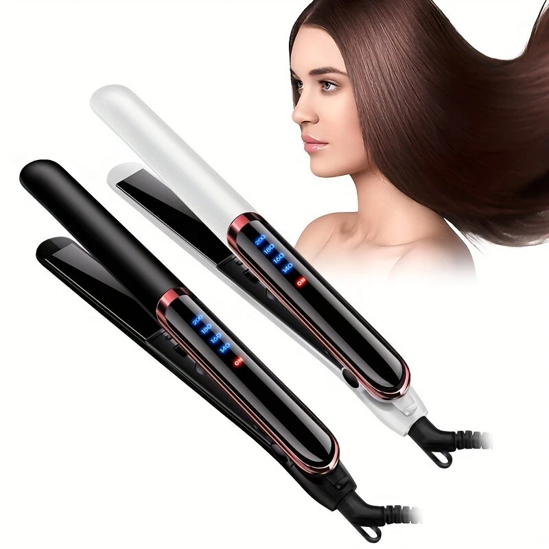 2 in 1 Hair Straighteners Ceramic Plates Straightener Curler Salon Hair Styler - Image 4 of 4