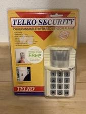 Telko Home Motion Activated Security Alarm S002M Infrared Sensor SEALED NEW