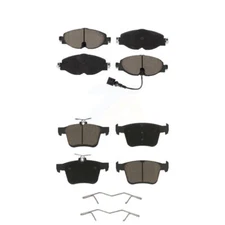 Front Rear Ceramic Brake Pads Kit For Volkswagen Jetta Taos Audi A3 Quattro TT