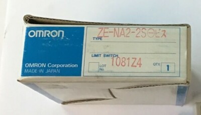 OMRON ZE-NA2-2S LIMIT SWITCH 15A 125,250,OR 480VAC | eBay