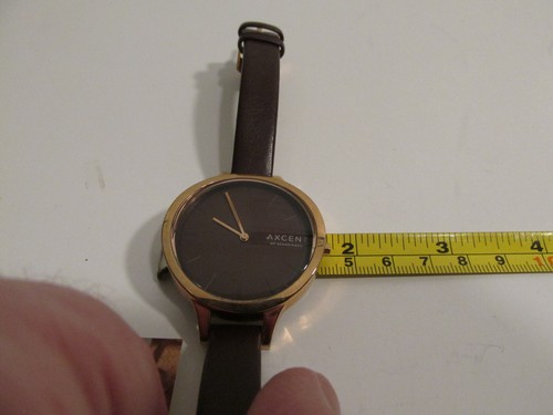 RARE VINTAGE LADIES AXCENT OF SCANDINAVIA X1402 GOLD DRESS QUARTZ WRIST WATCH - Picture 4 of 9