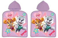 Poncho Paw Patrol Badeponcho Handtuch Duschtuch Kapuze 50X100 Cm Baumwolle