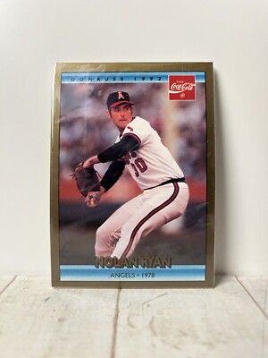 Unopened Pack 1992 Donruss Coca-Cola Nolan Ryan Baseball Cards  display picture 1
