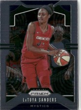 2020-21 Panini Prizm WNBA LaToya Sanders Washington Mystics #39