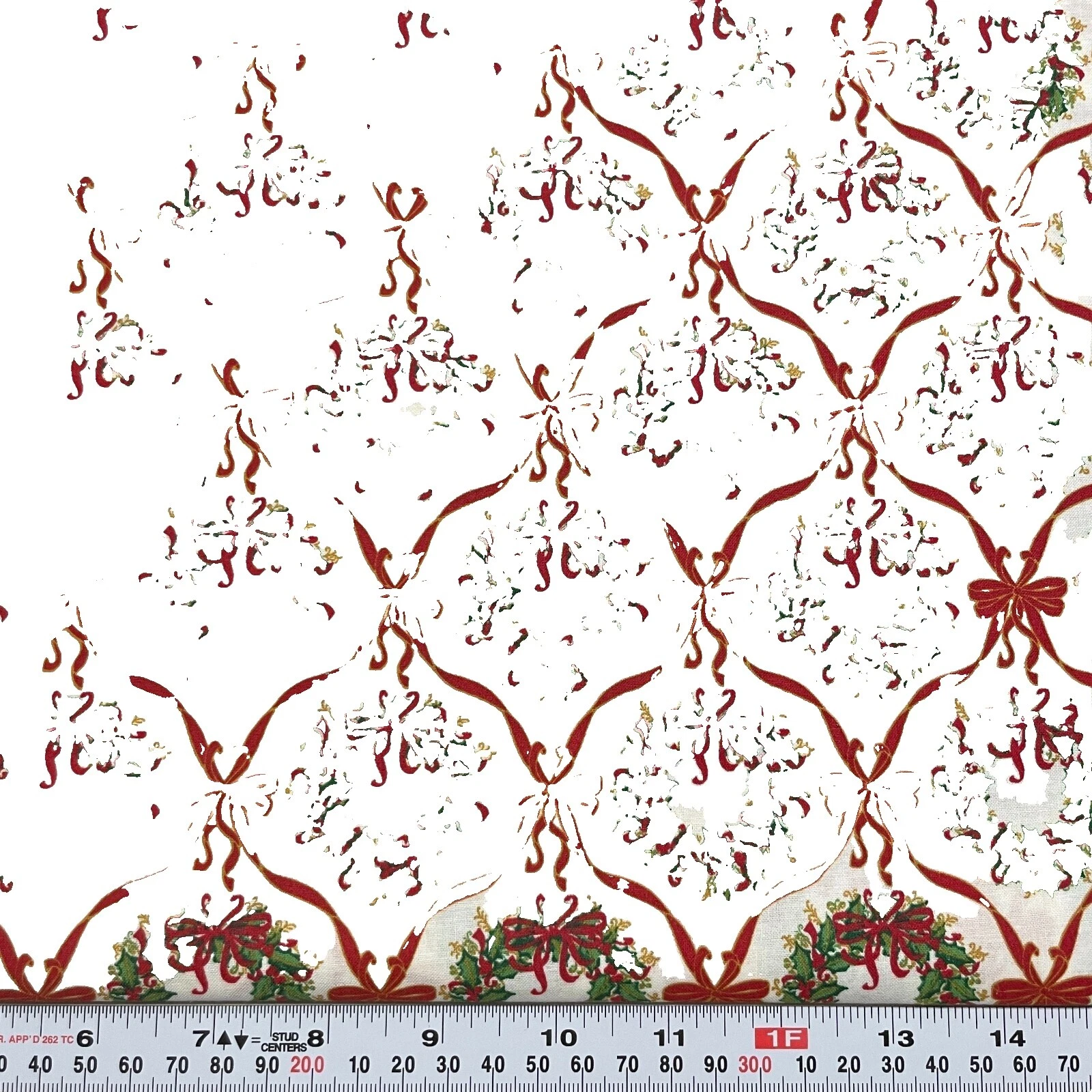 Crafts Holiday/Christmas Antique/Vintage Craft Fabrics