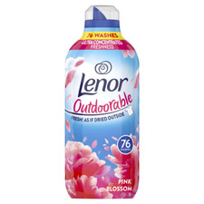 Lenor Outdoorable Laundry Clothes Fabric Conditioner 76 Washes - Pink Blossom