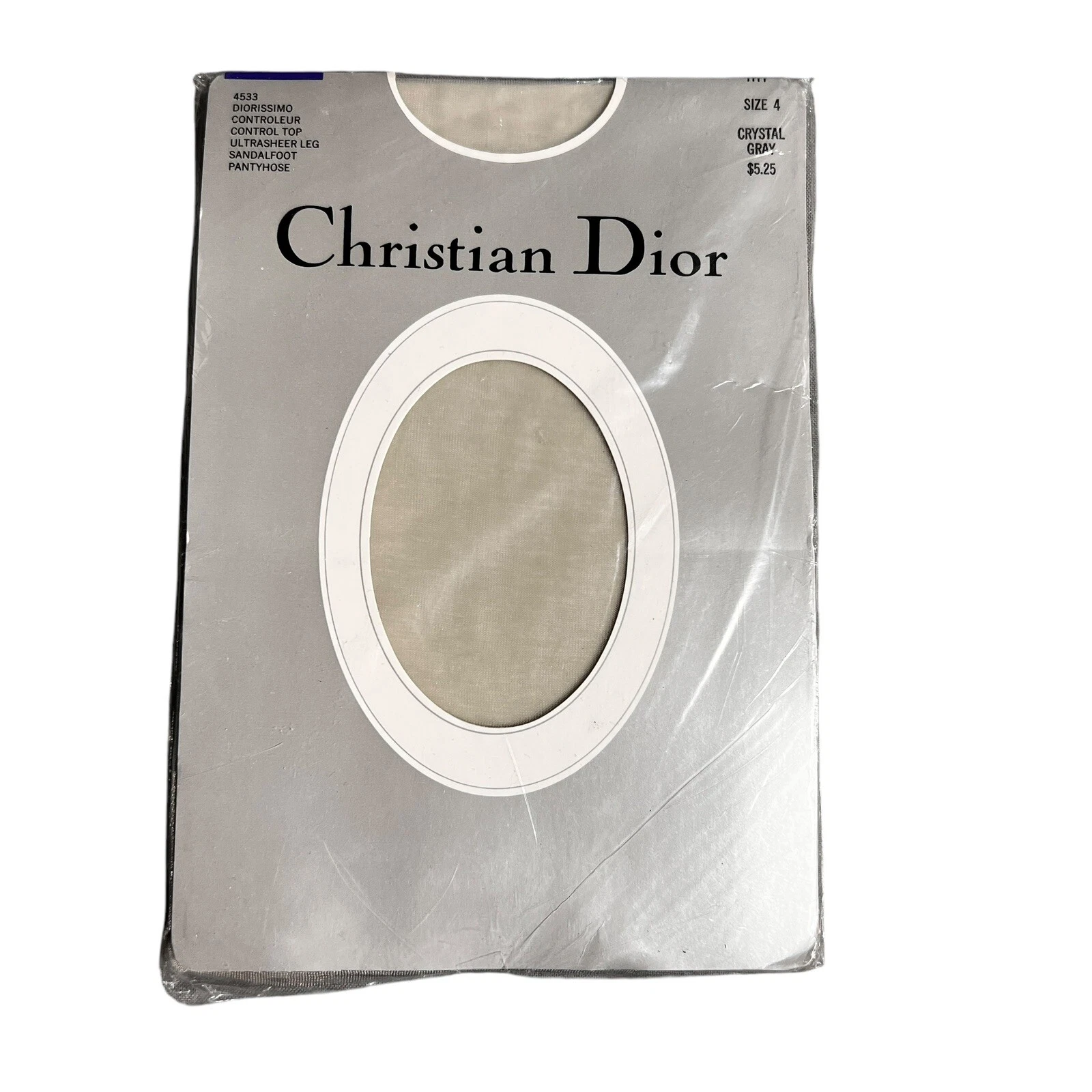 Culotte vintage Christian Dior neuve   gris cristal taille 4