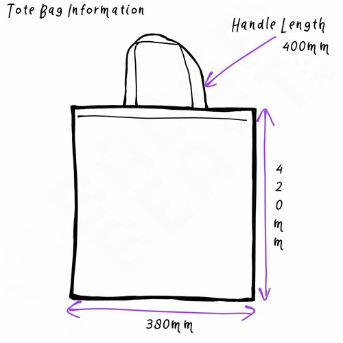 Majorca I Love Tote Bag Reusable Cotton Shopping Bag - Picture 2 of 8
