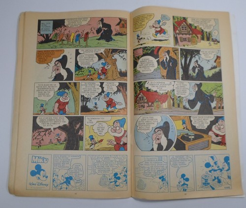WALT DISNEY GREEK VTG 1984 MICKEY MOUSE # 205 MEGALO MIKY COMIC BOOK MAGAZINE - Picture 9 of 12