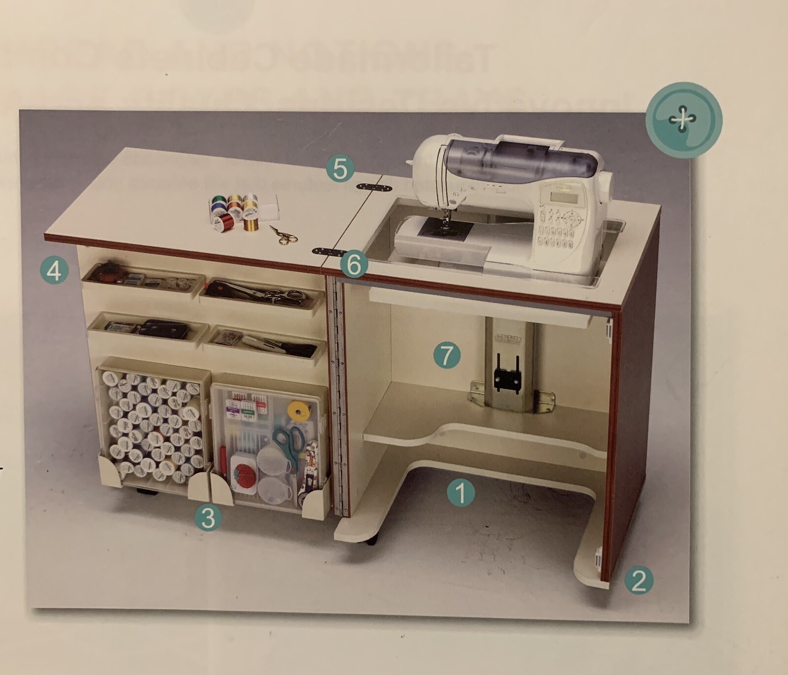 Taylormade Compact Sewing Table eBay