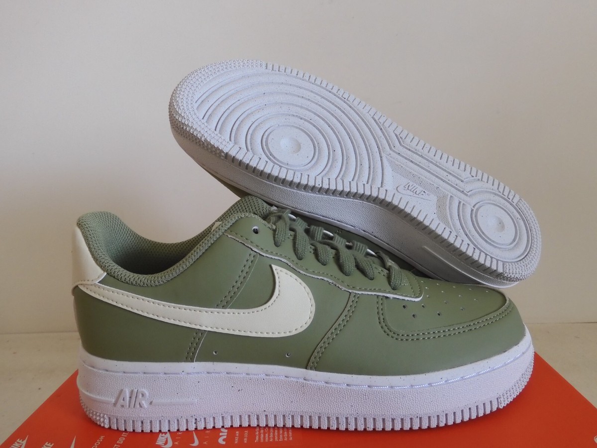 Nike Air Force 07 NN Oil Green-Sea Glass-White Womens sz [HF5062-386]