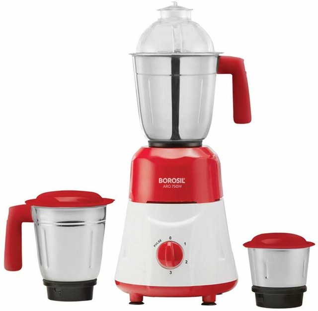 Borosil Mixer Grinder 750 Watts 3 Stainless Steel Jar with USA Adapter Plug eBay