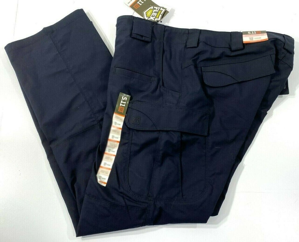 NWT Womens 5.11 Tactical Stryke Cargo Pants 64386 Dark Navy 12x31