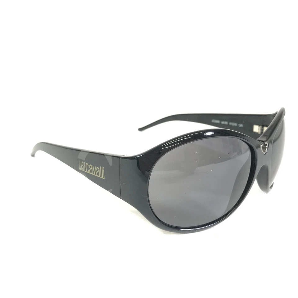 Gafas de sol Just Cavalli JC093S col.B5 negras monturas de gran tamaño con lentes grises Foto 3 de 4