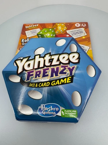 Hasbro Gaming Yahtzee Frenzy Dice And Card Game, Age 8+