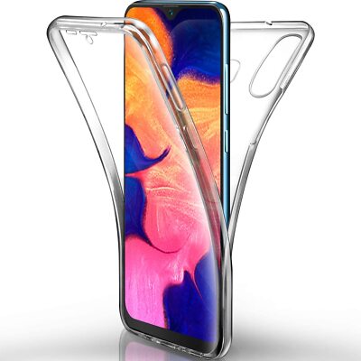 Full Cover Für Samsung Galaxy A10 / Galaxy M10 Silikon TPU 360° Transparent