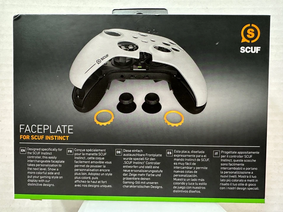 SCUF Black Instinct Removeable Faceplates Xbox Series X S & Xbox One Controller - Image 3 of 3
