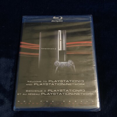 BRAND NEW Welcome to Playstation 3 / PS3 & Playstation Network SEALED