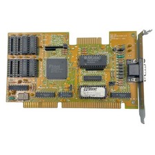 VINTAGE TRIDENT MICROSYSTEM TVGA8900C 1 MEG ISA VGA CARD HNG8916CX248LC2 MXB28