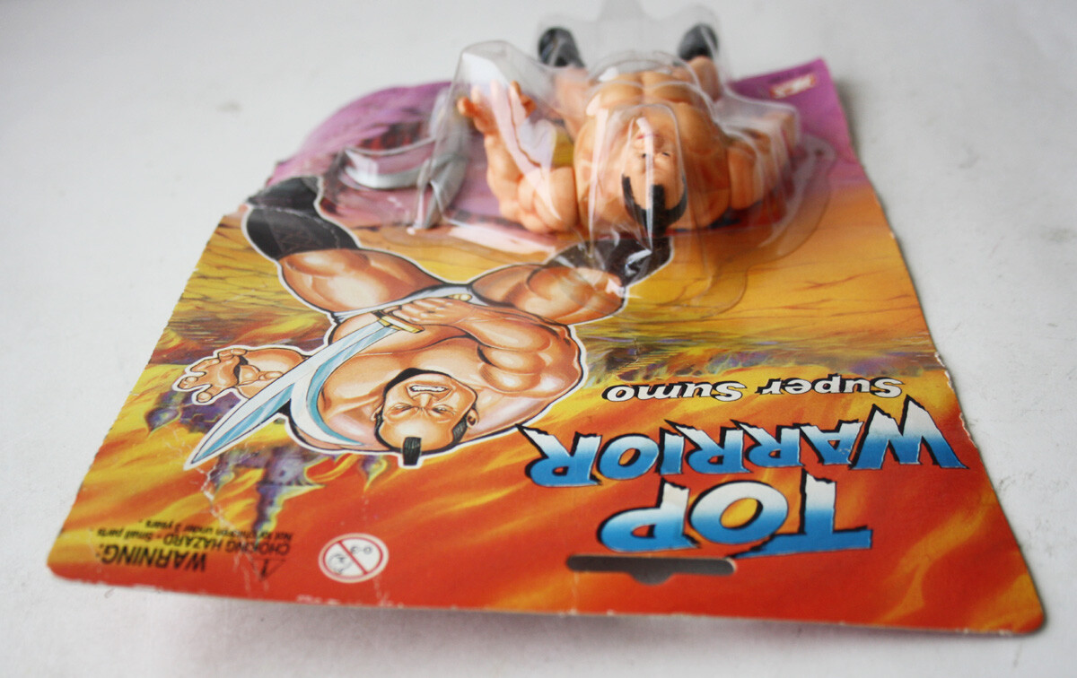 RARE VINTAGE 1993 TOP WARRIOR SUPER SUMO FIGURE WRESTLING