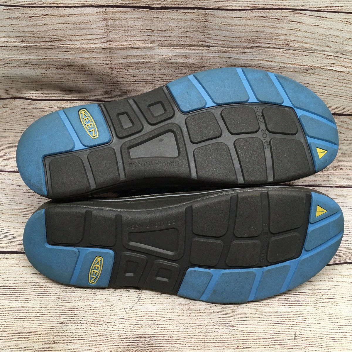 Keen Mens Blue Rope Knit Sandals Sz. 14 | eBay display picture 2