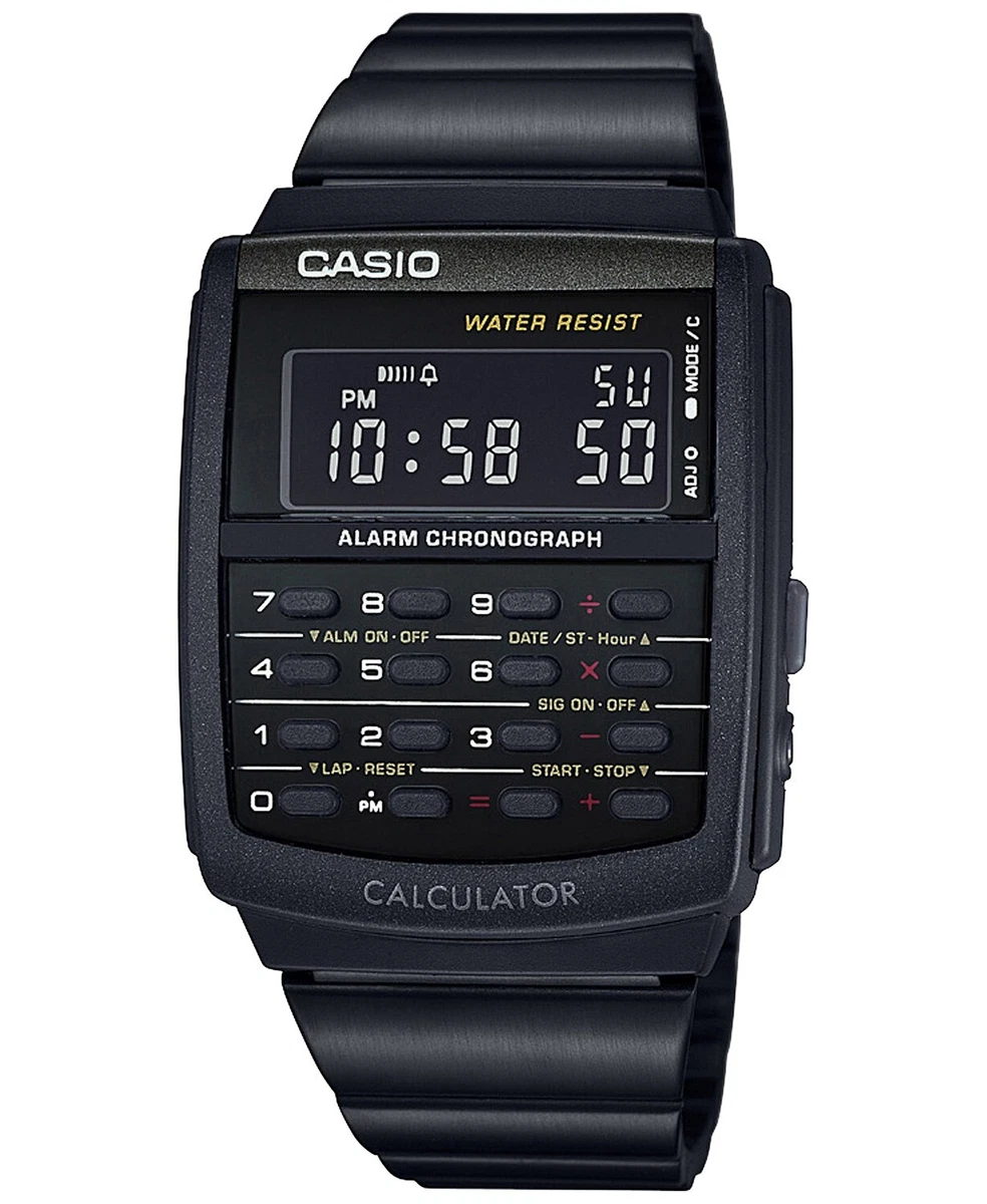 Casio alarm chrono shop instructions