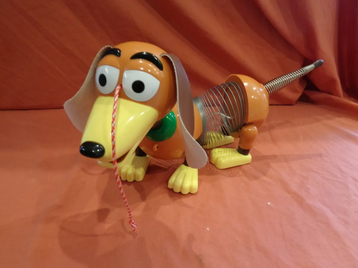 Vintage Toy Story 1 1998 Disney Pixar Slink Dachshund Poof Slinky Dog | eBay