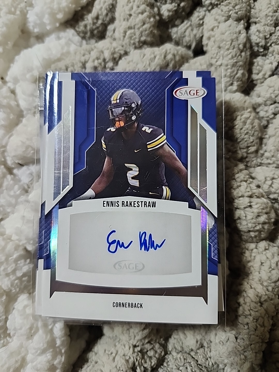 Ennis Rakestraw 2024 SAGE HIGH SERIES SILVER ROOKIE AUTO AER DETROIT LIONS eBay