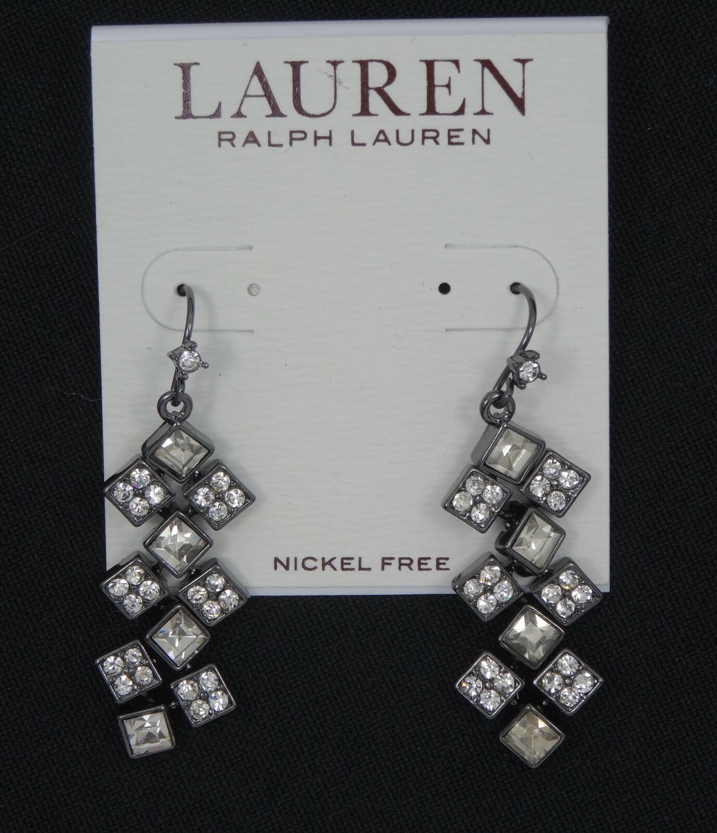 NEW【Ralph Lauren】クリスタル・ヤリング★ RALPH LAUREN CHANDELIER DROP EARRINGS NEW WITH TAG ~ 2