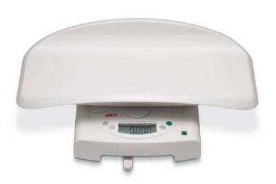 SECA 385 elektronische Baby-Kleinkind-Waage digitale Muttermilch-Aufnahme-Funktion weiß