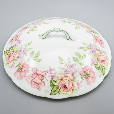 Bernardaud Limoges Eugenie De Montijo Tureen Lid ONLY 11'' Dia -FREE USA SHIPPING