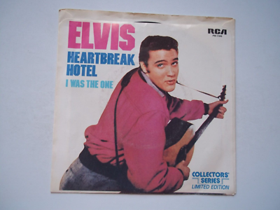ELVIS PRESLEY Heartbreak Hotel / I Was The One 45 RPM 7