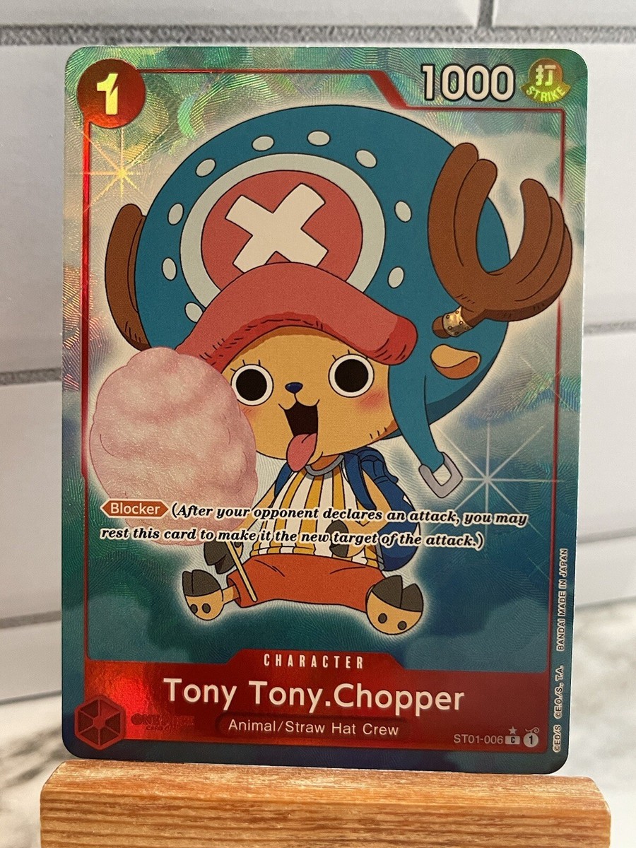 One Piece Card Game PRB-01 The Best - Tony Tony Chopper ST01-006
