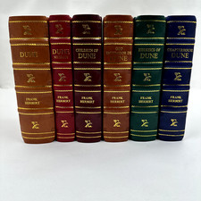 Dune Series 6 Books Collection Set By Frank Herbert [premium Leather Bound]