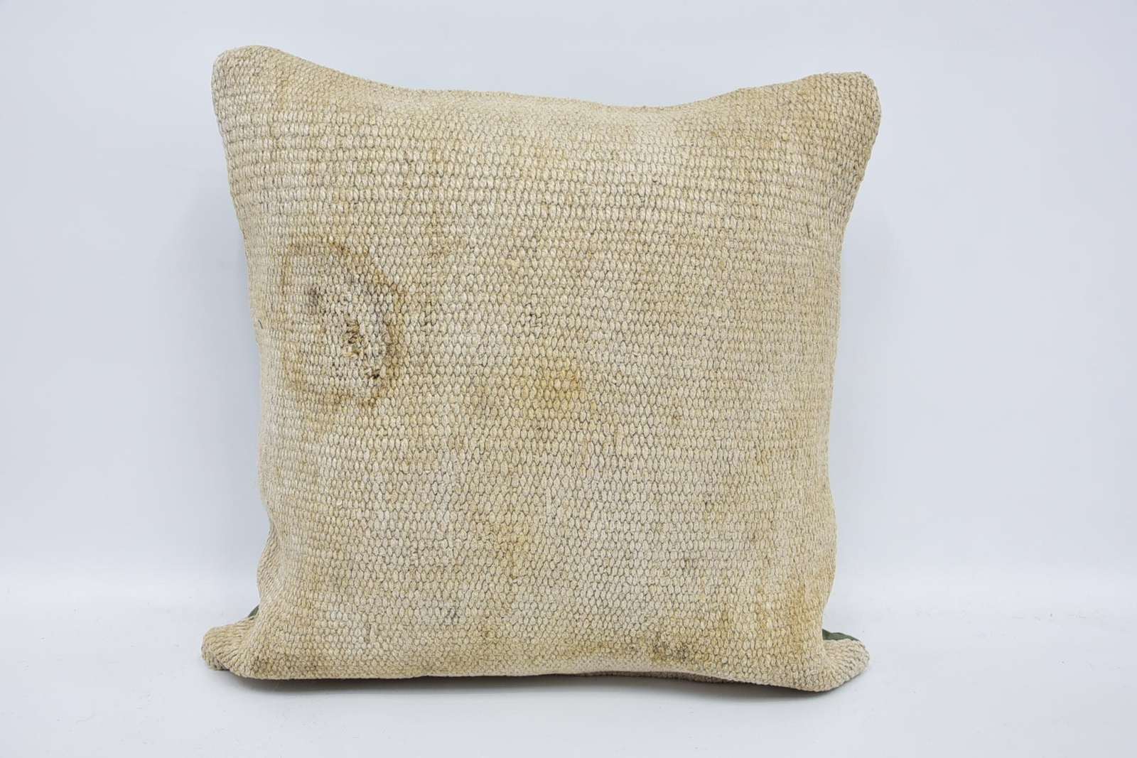 Almohada turca, almohada turca Kilim, estuche cojín beige de 18