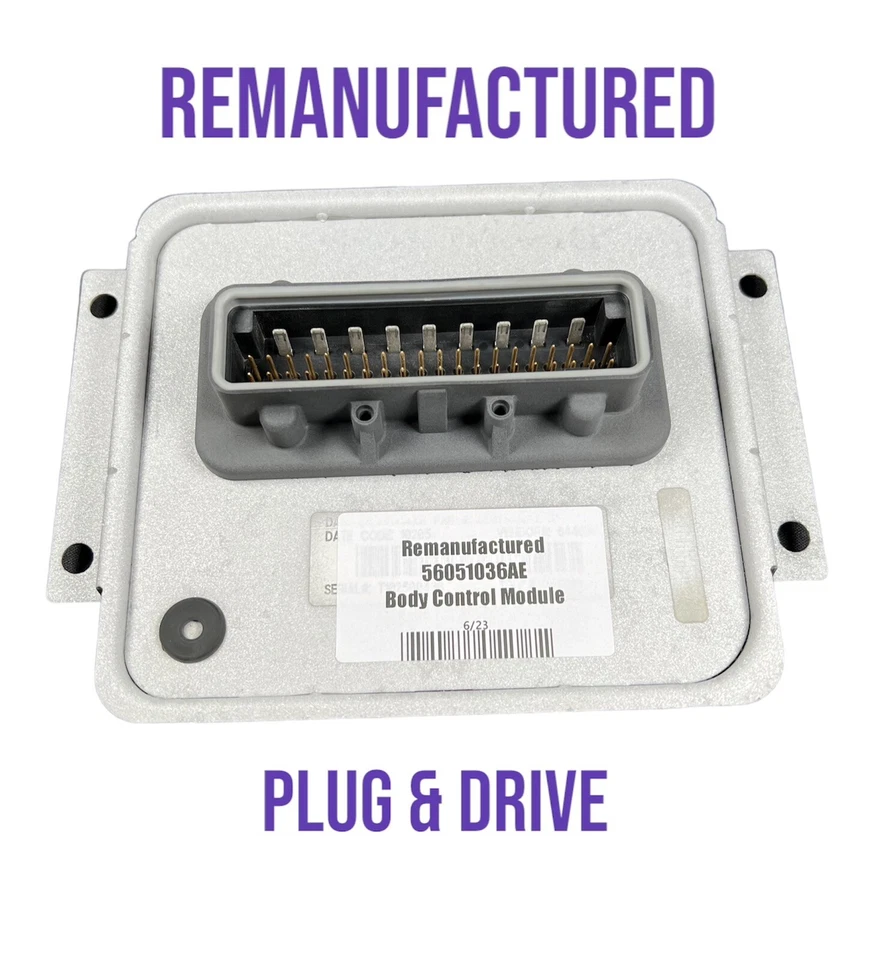 2004 Dodge Ram 2500 FCM BCM Body Control Module Multifunction Unit 56051036AC - Image 2 of 3