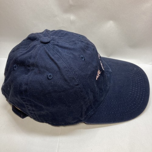 Newhatten ‘Uh Huh Honey’ Ball Cap - Navy w Pink Embroidered Lettering Dad Hat - Picture 4 of 6