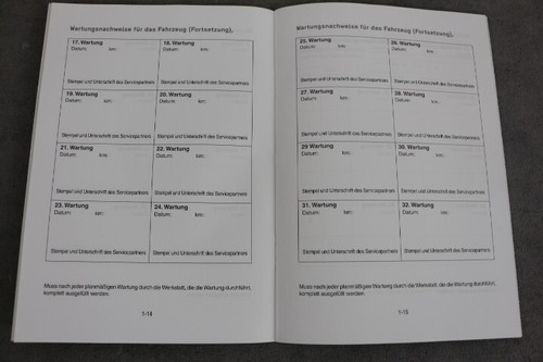 Mitsubishi Kundendienst-Heft "2007" Service-Heft Wartungsheft "Ohne Einträge" - Bild 8 von 12