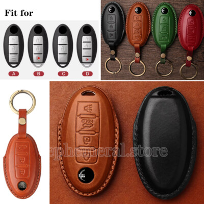 protectora Funda de piel para llave de coche con control remoto Keychains