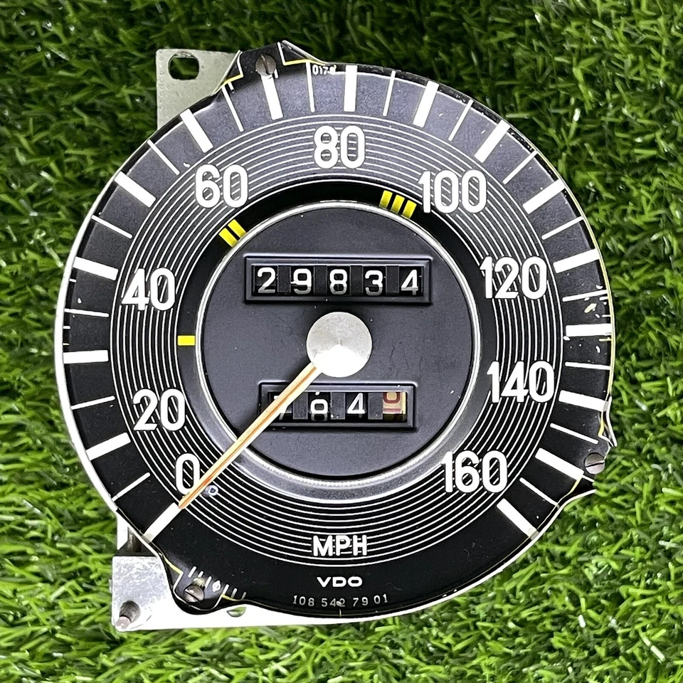 Mercedes Benz W109 280SE W108 Velocímetro para Combo Instrumento 160MPH 1085427901 Foto 2 de 4