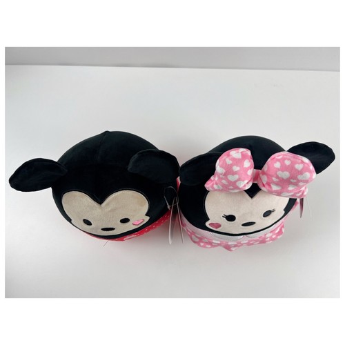NWT Disney Mickey & Minnie Mouse Pair 2023 Squishmallows Plush Stuffed 8" - Picture 6 of 8