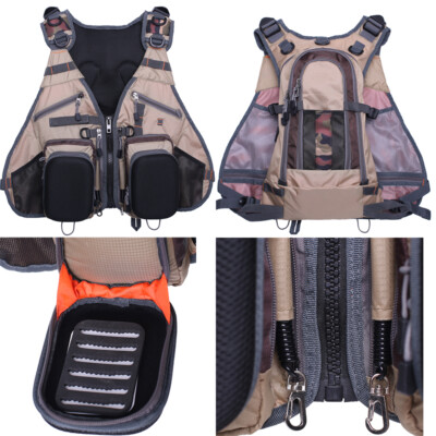 Fishing Multi-pocket Safety Life Vest Breathable O... - Vicedeal - Foto 4