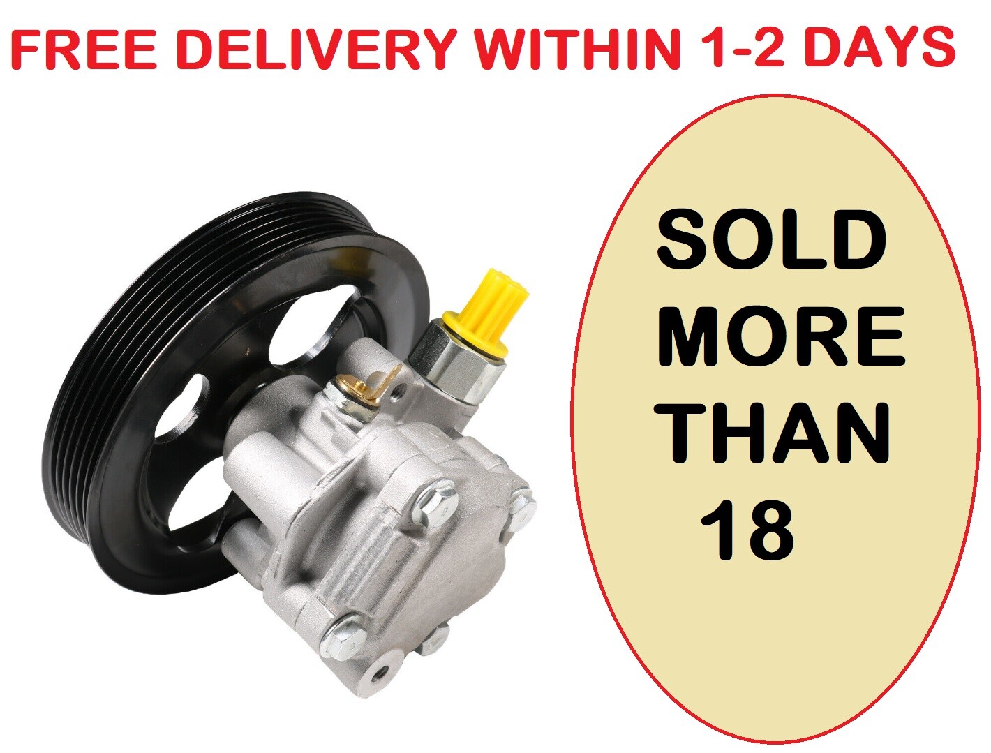 NEW POWER STEERING PUMP For MITSUBISHI L200 PICK UP B40 - 2.5DID - KB4T 03/2006+
