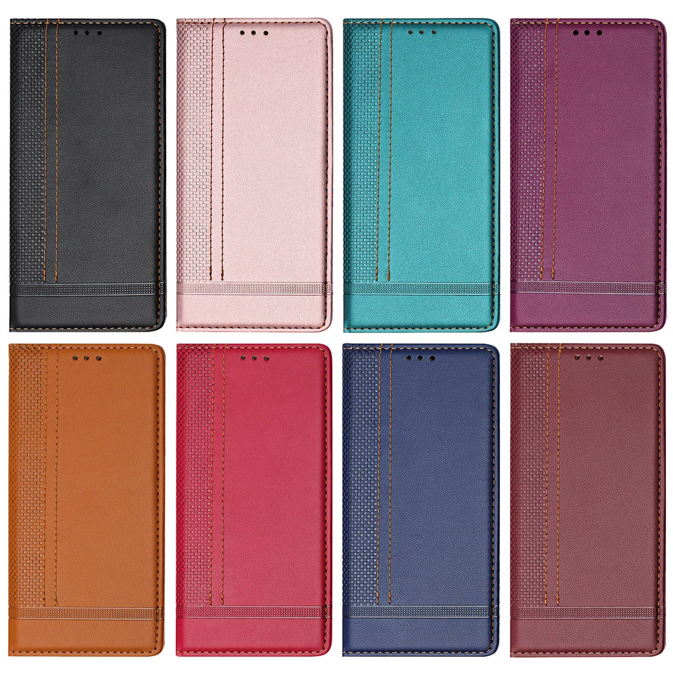 For Google Pixel 9/8/7/6 Pro 6a/7a/8a Phone Case Leather Wallet Stand Flip Cover - Image 2 of 4