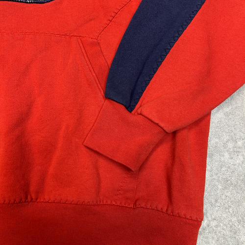 Majestic ST Louis Cardinals Hoodie Mens Large Y2K Pull Over Sweatshirt, Red - Picture 5 of 9