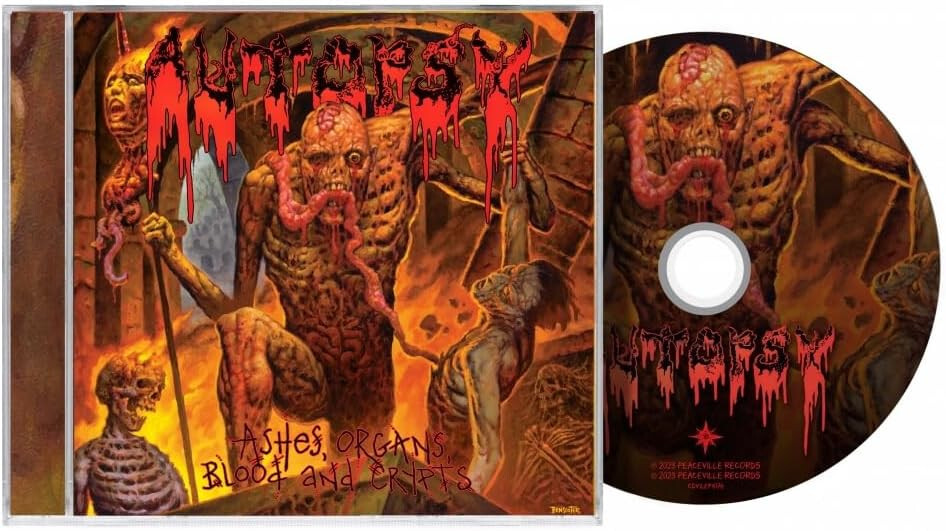 Autopsy Ashes, Organs, Blood & Crypts CD New and Sealed
