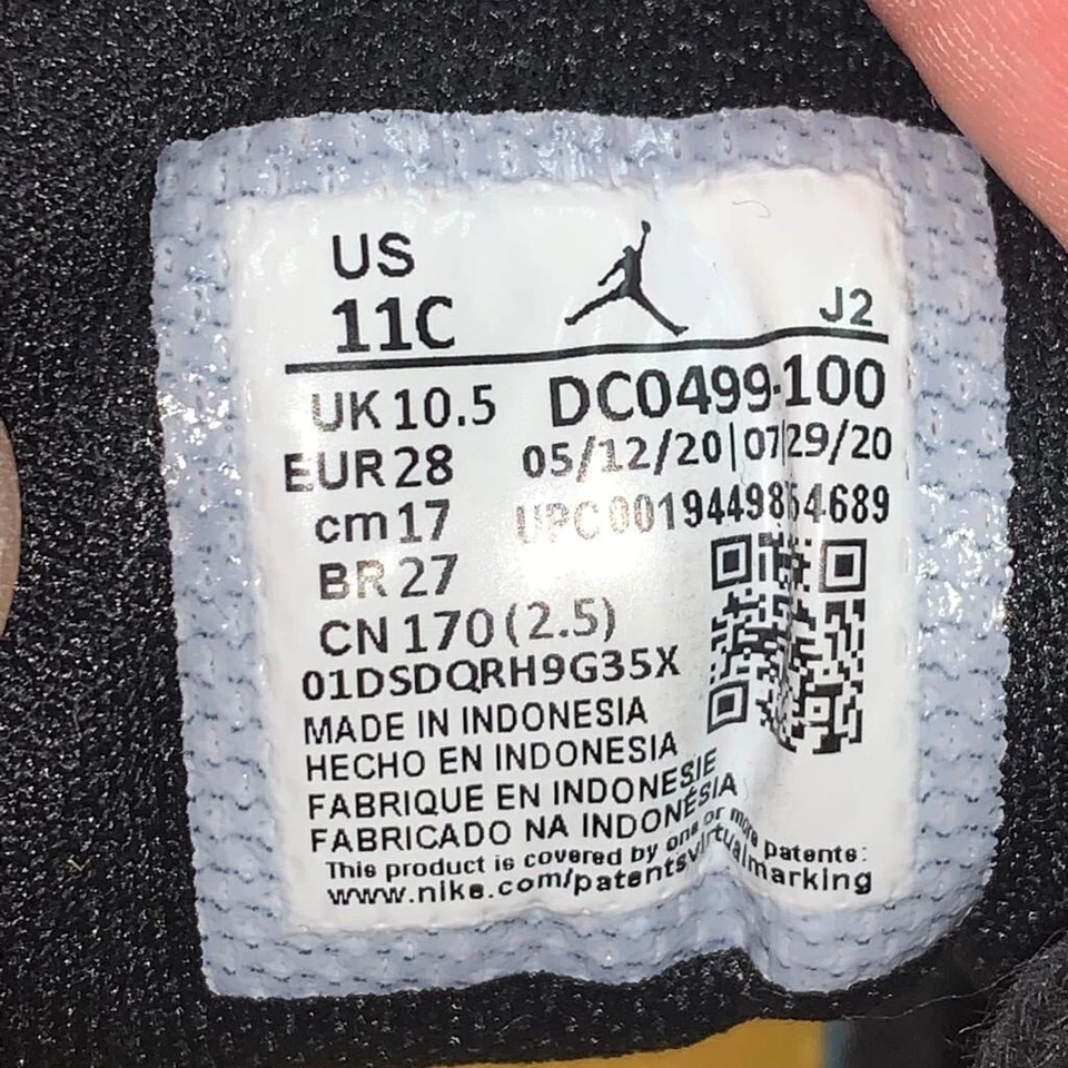 Nike Air Jordan 1 Mid PS Día de Muertos DC0499-100 Blanco Cactus Flor Dorado 11C Foto 3 de 4