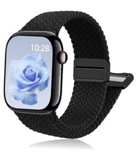 Magnetic Braided Stretchy Loop - 38mm/40mm/41mm/42mm series 11/10 03-Black